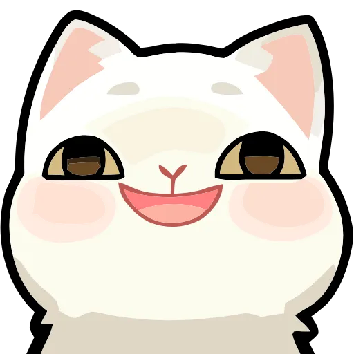😈 Эмодзи «Girl and Cats» для Telegram