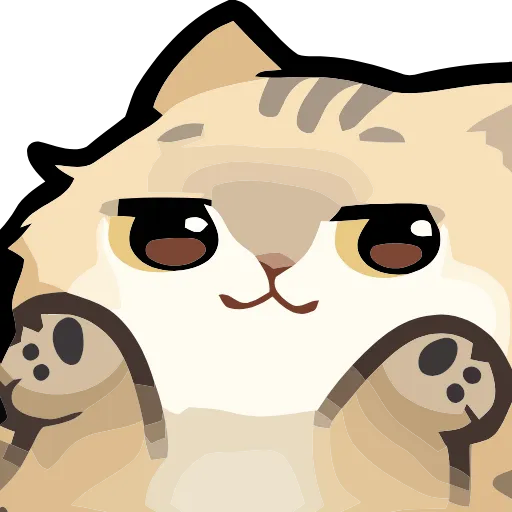 🤷 Эмодзи «Girl and Cats» для Telegram