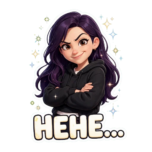 🖼 Стикер «Girls Vibes» для Telegram