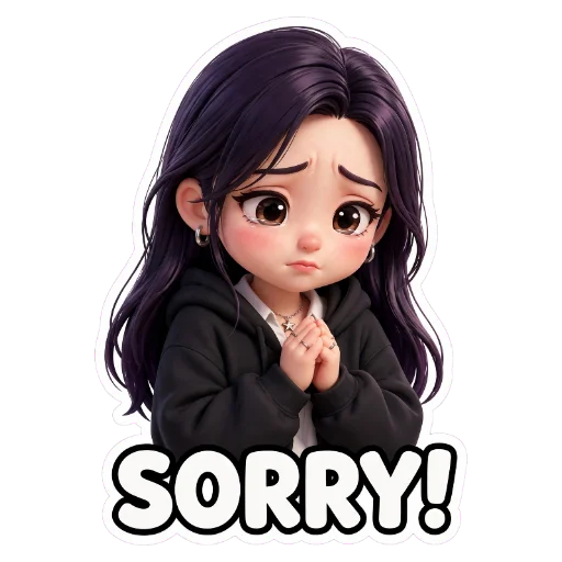 ✋ Стикер «Girls Vibes» для Telegram