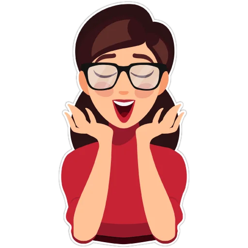 Стикерпак Girls Loves Books для Telegram — скачать