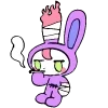 🐰 Эмодзи «Girl Power 2» для Telegram