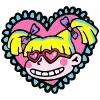 ❤️ Эмодзи «Girl Power 2» для Telegram