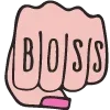 🤜 Эмодзи «Girl Power 2» для Telegram