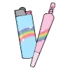 🚬 Эмодзи «Girl Power 3» для Telegram