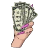 💸 Эмодзи «Girl Power 3» для Telegram