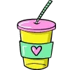 🥤 Эмодзи «Girl Power» для Telegram