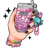 🧊 Эмодзи «Girl Power» для Telegram