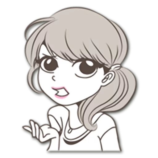 😟 Стикер «Giselle» для Telegram