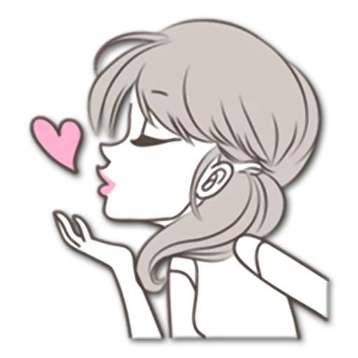 😘 Стикер «Giselle» для Telegram
