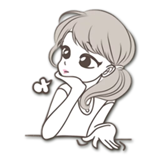 😒 Стикер «Giselle» для Telegram