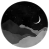 🏞️ Эмодзи «‍⬛Black Mood» для Telegram
