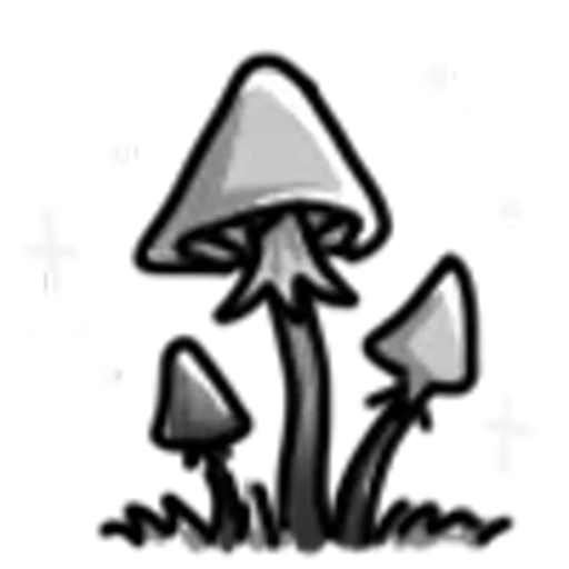 🍄 Эмодзи «‍⬛Black Mood» для Telegram