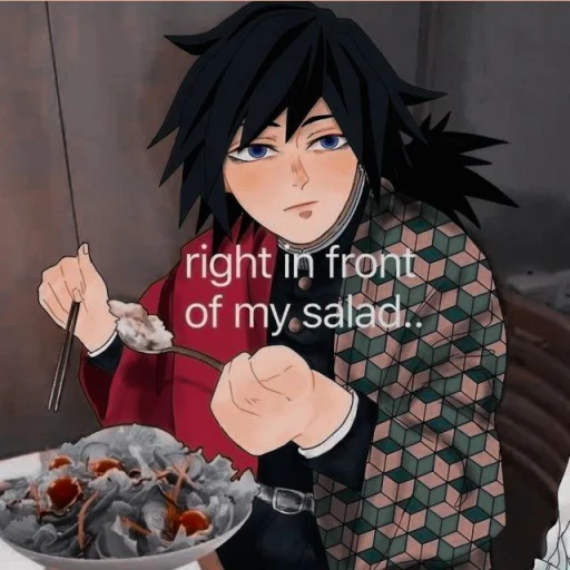 🥢 Стикер «Giyuu Tomioka ,» для Telegram