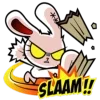🤜 Эмодзи «bloody bunny» для Telegram
