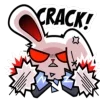 😠 Эмодзи «bloody bunny» для Telegram