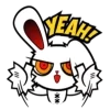 🤗 Эмодзи «bloody bunny» для Telegram