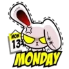 📅 Эмодзи «bloody bunny» для Telegram