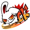 👌 Эмодзи «bloody bunny» для Telegram