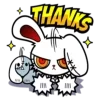 🤝 Эмодзи «bloody bunny» для Telegram