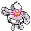 😑 Эмодзи «bloody bunny» для Telegram