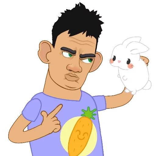 🐰 Стикер «ЗЯБЛЫ» для Telegram