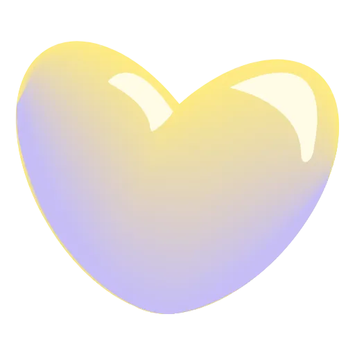 Эмодзи Glass Hearts для Telegram — скачать