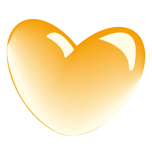 💛 Эмодзи «Glass Hearts» для Telegram