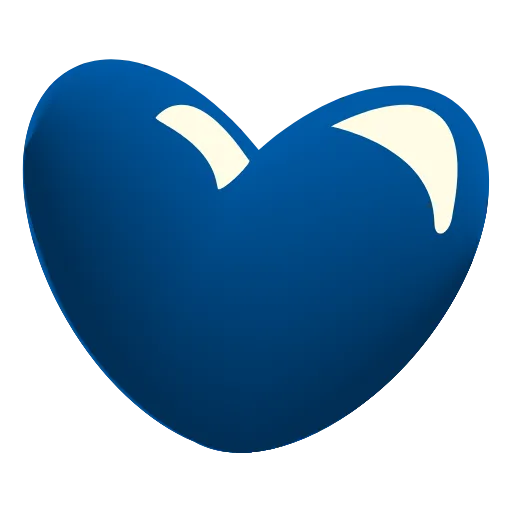 💙 Эмодзи «Glass Hearts» для Telegram