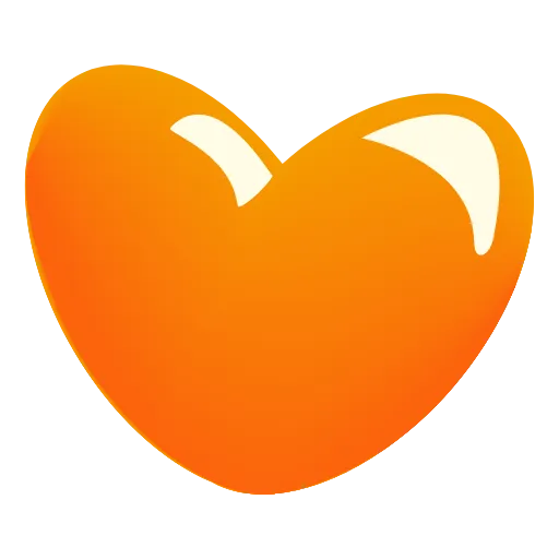 🧡 Эмодзи «Glass Hearts» для Telegram