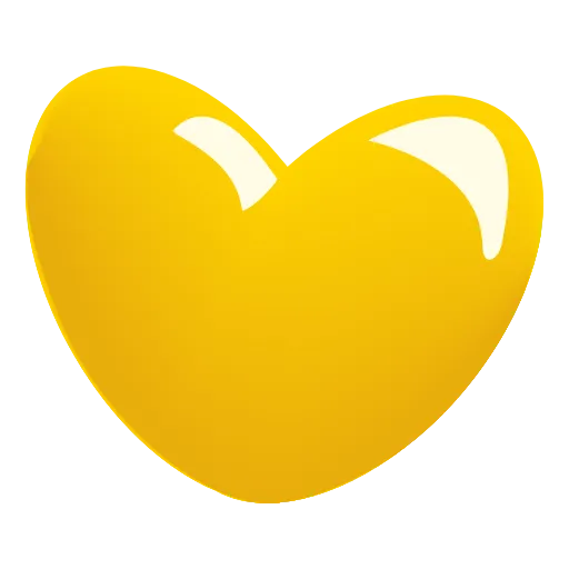 💛 Эмодзи «Glass Hearts» для Telegram