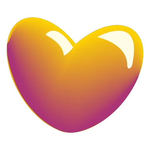 🧡 Эмодзи «Glass Hearts» для Telegram