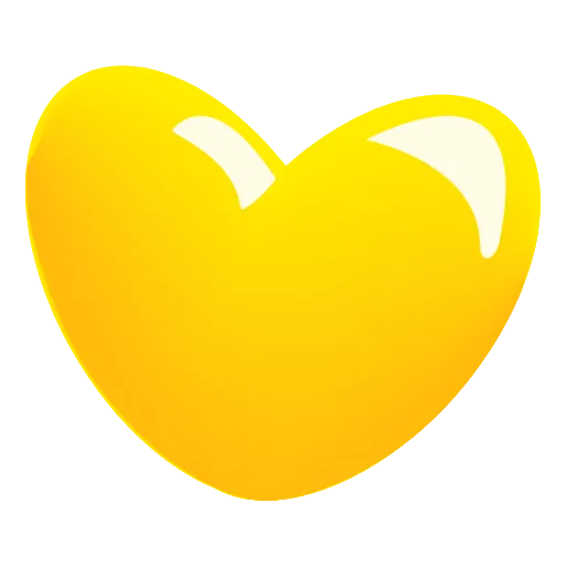 💛 Эмодзи «Glass Hearts» для Telegram