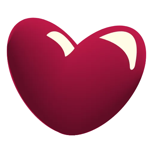 🧡 Эмодзи «Glass Hearts» для Telegram