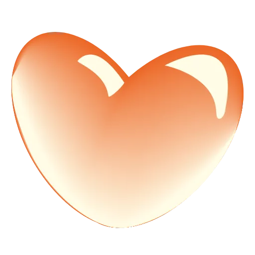 🧡 Эмодзи «Glass Hearts» для Telegram