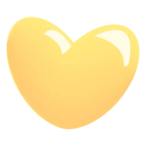 💛 Эмодзи «Glass Hearts» для Telegram