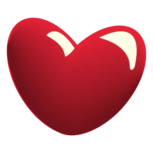 ❤️ Эмодзи «Glass Hearts» для Telegram