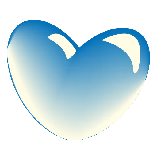 💙 Эмодзи «Glass Hearts» для Telegram
