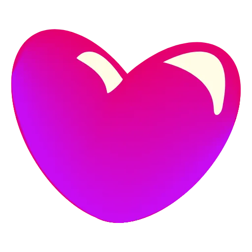 💜 Эмодзи «Glass Hearts» для Telegram