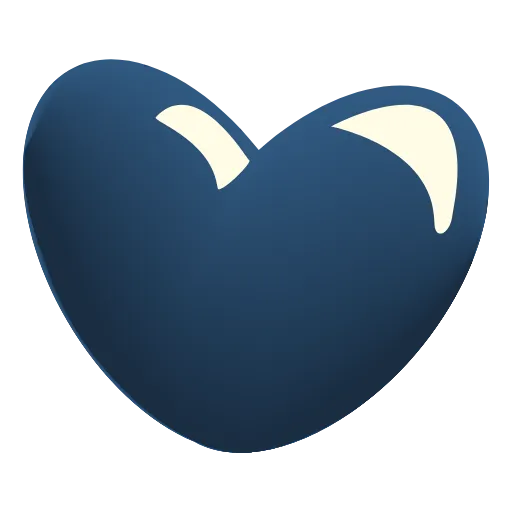 💙 Эмодзи «Glass Hearts» для Telegram