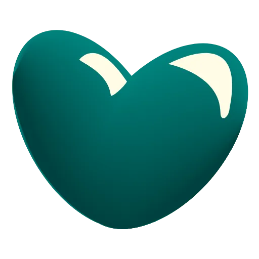 💚 Эмодзи «Glass Hearts» для Telegram