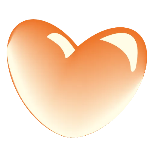 🧡 Эмодзи «Glass Hearts» для Telegram