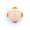 ⭐️ Эмодзи «glass icons» для Telegram