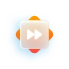 ⏩ Эмодзи «glass icons» для Telegram