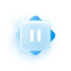 ⏸ Эмодзи «glass icons» для Telegram