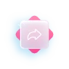 ⤴️ Эмодзи «glass icons» для Telegram