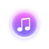 🎶 Эмодзи «glass icons» для Telegram