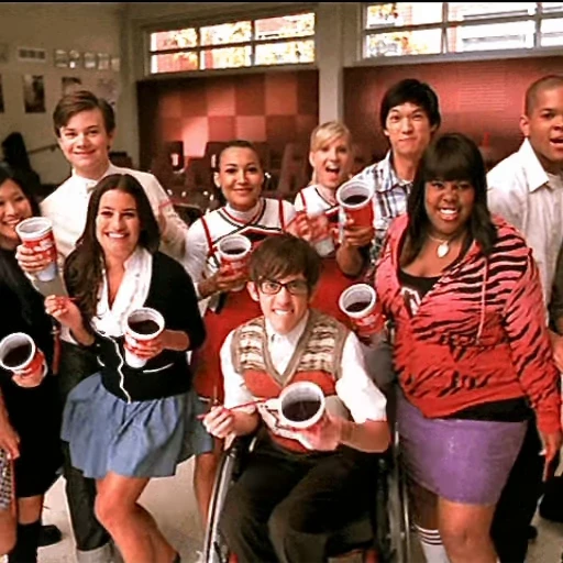 Стикерпак GLEE (Хор) для Telegram — скачать