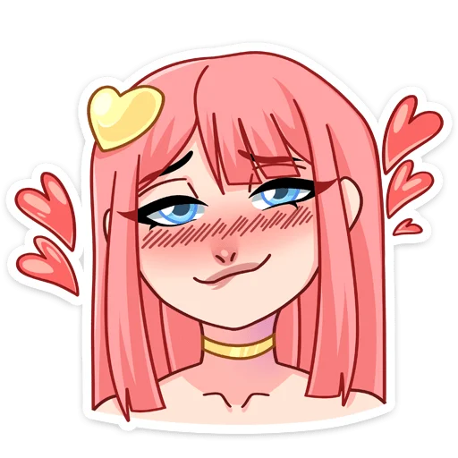🥰 Стикер «Глэсс» для Telegram