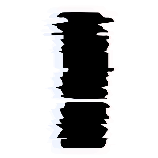 ❗️ Эмодзи «Glitch Font» для Telegram